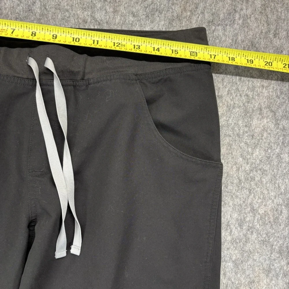 Figs Kade Cargo Scrub Pants Women's Large Black Nurse Doctor Medical T21004